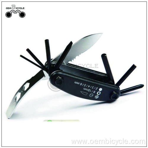 Foldable bike multifunctional tool for the bicycle